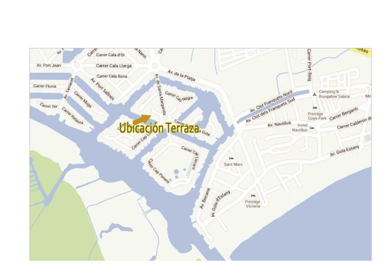 Apartamento Al Canal Rosas Exteriör bild