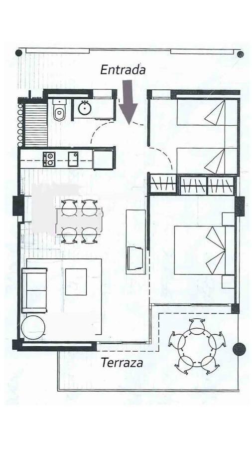 Apartamento Al Canal Rosas Exteriör bild